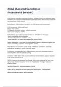 ACAS - 5&period;3 Course Exam Questions and Answers 2024&sol;2025 with complete solution &lpar;ALL BUNDLED HERE&excl;&excl;&excl;&rpar;