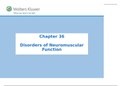 Disorders of Neuromuscular  Function Chapter 36 D
