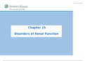  Disorders of Renal Function Chapter 25 