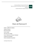  El diario de prácticas.  Master en Formación del Profesorado de Secundaria.UNED.(Prácticum II)