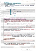 Chemical Equilibria - IEB Grade 12 Summary