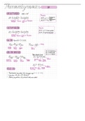 Chem II Ch. 19 Thermodynamics Summary