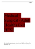 HESI Exit Medical Surgical