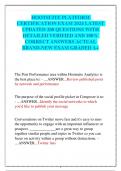 HOOTSUITE PLATFORM  CERTIFICATION EXAM 2024 LATEST  UPDATED 200 QUESTIONS WITH DETAILED VERIFIED AND 100&percnt;  CORRECT ANSWERS ACTUAL  BRAND-NEW EXAM GRADED A&plus;