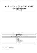 Posttraumatic Stress Disorder &lpar;PTSD&rpar; UNFOLDING Reasoning &vert; Marcus Jackson&comma; 34 years old