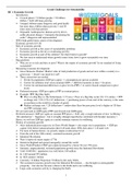 Summary grand challenges of sustainability 