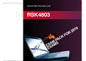 RSK4803 Exam Pack semester 1 and 2 new update