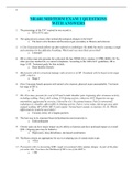 NR 601 MIDTERM EXAM 1 QUESTIONS WITH ANSWERS