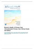 WOMEN&rsquo;S HEALTH A PRIMARY CARE CLINICAL GUIDE 5TH EDITION YOUNGKIN SCHADEWALD PRITHAM TEST BANK A&plus; VERIFIED GUIDE &lpar;CHAPTER 1 TO 26&rpar;
