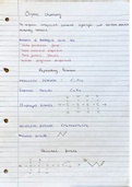 AQA: 3.3.1 Introduction to Organic Chemistry Summary Notes (Detailed)