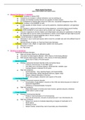 NUR 315 Pathophysiology Final Exam Study Guide 2 (Ortega), Best document for preparation, Verified And Correct Answers