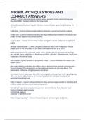 IND2601 WITH QUESTIONS AND CORRECT ANSWERS