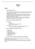NR511 Final Exam Study Guide