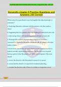 Varcarolis chapter 6 Practice Questions and Answers &vert; All Correct
