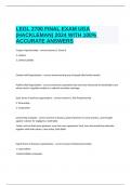 LEGL 2700 FINAL EXAM UGA &lpar;HACKLEMAN&rpar; 2024 WITH 100&percnt; ACCURATE ANSWERS