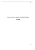 TESTBANK on Women&rsquo;s Gynecologic Health&comma; Third Edition 