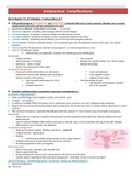 Antepartum Complications,  NUR 4545- Resurrection University, Best document for preparation, Verified And Correct Answers