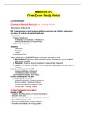 RNSG 1137 -  Final Exam Study Guide&period;