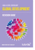 The Sociology of Globalisation and development