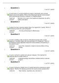 NURS 6521N Advanced pharmacology Midterm Exam , Graded A