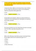 JD FINAL EXAM QUESTIONS AND ANSWERS UPDATED 2024&sol;2025 ALL ANSWERS 100&percnt; CORRECT VERIFIED BEST RANKED TO SCORE A&plus; FOR EXCELLENT PASS