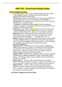 HAP 410 - Final Exam Study Guide&period;