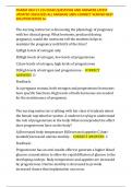 PHARM HESI V1 315 EXAM QUESTIONS AND ANSWERS LATEST UPDATED 2024&sol;2025 ALL ANSWERS 100&percnt; CORRECT VERIFIED BEST SOLUTION RATED A&plus;