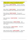 Alabama adjuster exam pt 2 Exam Questions and Answers &lpar;verified answers&rpar; 739 Questions 2024&sol;2025 RATED A&plus;
