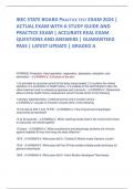 IBEC STATE BOARD PRACTICE TEST EXAM 2024 &vert; ACTUAL EXAM WITH A STUDY GUIDE AND PRACTICE EXAM &vert; ACCURATE REAL EXAM QUESTIONS AND ANSWERS &vert; GUARANTEED PASS &vert; LATEST UPDATE &vert; GRADED A