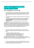 HESI FUNDAMENTALS 2019 EXAM QUESTIONS | COMPLETE GUIDE