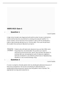 NURS 6521N Advanced Pharmacology Week 4 Quiz