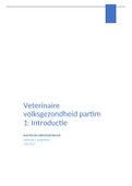 Samenvatting Veterinaire volksgezondheid partim 1 