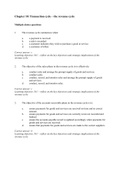 INFS2005 Chapter 10 Exam notes with Practice Questions and answers