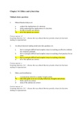 INFS2005 Chapter 14 Exam notes with Practice Questions and answers