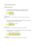 INFS2005 Chapter 9 Exam notes with Practice Questions and highlighted answers