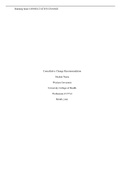 LEADERSHIP C157V4 Consultative Change Recommendation- WGU
