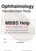 Lecture notes Mbbs 