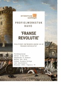 Werkstuk Franse Revolutie Politieke Ontwikkelingen - Geschreven mei 2021 HAVO Geschiedenis