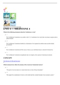 Sophia Milestone Unit 4 Milestone 4 complete solutions questions and answers