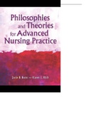 Philosophies and Theories for Advanced Nursing Practice by Janie B. Butts, Karen L. Rich