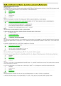 NUR 115 Final Exam Question Bank &vert;Elaborations&vert; Evidence-Based Clinical Reasoning &lpar;NUR&lowbar;115&rpar; latest 