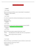 BUSI 352 FINAL EXAM 1 - 100% CORRECT QUESTIONS AND ANSWERS