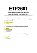 ETP2601 Assignment 1 Semester 1 & 2 2021 