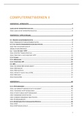 Industrieel ingenieur - Computernetwerken II (samenvatting theorie) - 3e bach