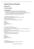 Test Bank for Understanding Psychology 9th Edition by Morris