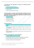 MKT 421 Final Exam exam questions and answers 