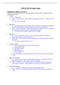 Exam (elaborations) BSN EXAM 1 STUDY GUIDE  NURS 4581 EXAM II Study Guide