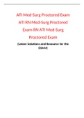 9 VERSIONS OF ATI Med-Surg Proctored Exam 2020. LATEST