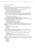 Exam (elaborations) NURSING 261 Exam 1 N461 med-surg Practice Questions