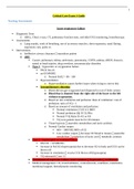 NSG 460 Critical Care Exam 1 Study Guide